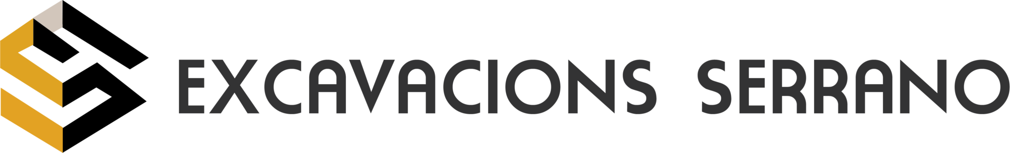 Logo Excavacions Serrano - horitzontal HD
